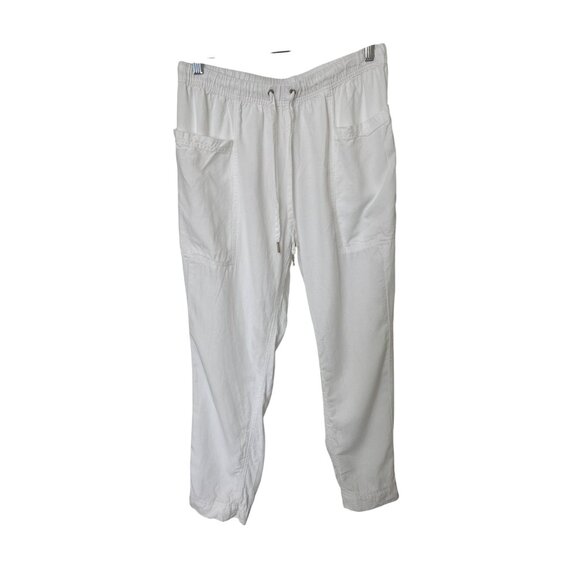 Splendid Gia White Drawstring Pants - Picture 5 of 9